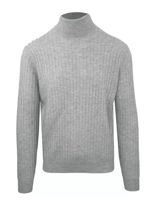 Malo Eleganter Rollkragenpullover aus Wolle und Kaschmir