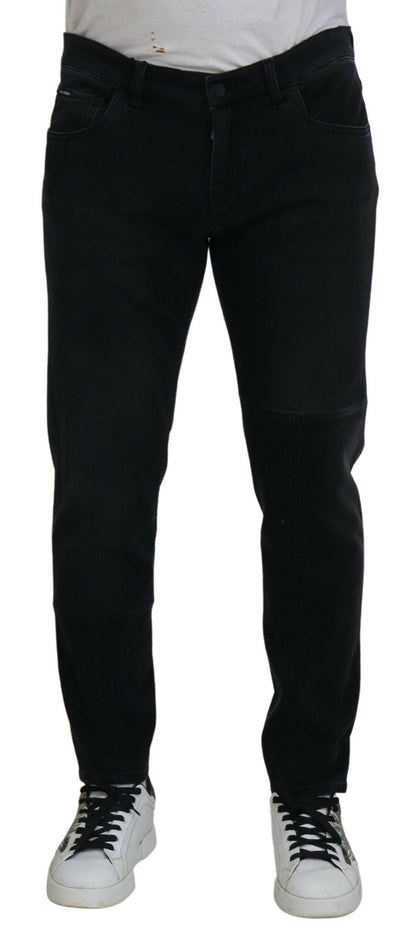 Dolce &amp; Gabbana Schicke schwarze Skinny-Jeans