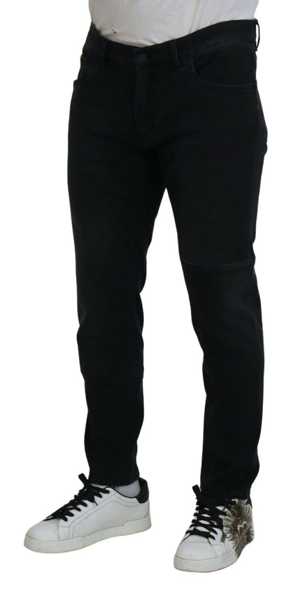 Dolce &amp; Gabbana Schicke schwarze Skinny-Jeans