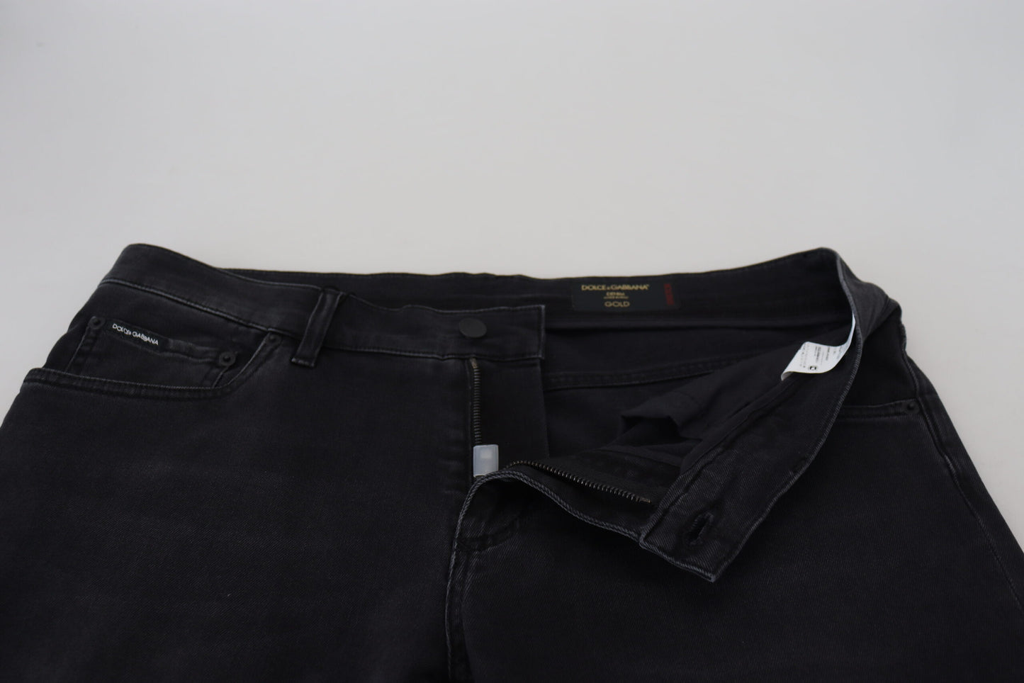 Dolce &amp; Gabbana Schicke schwarze Skinny-Jeans