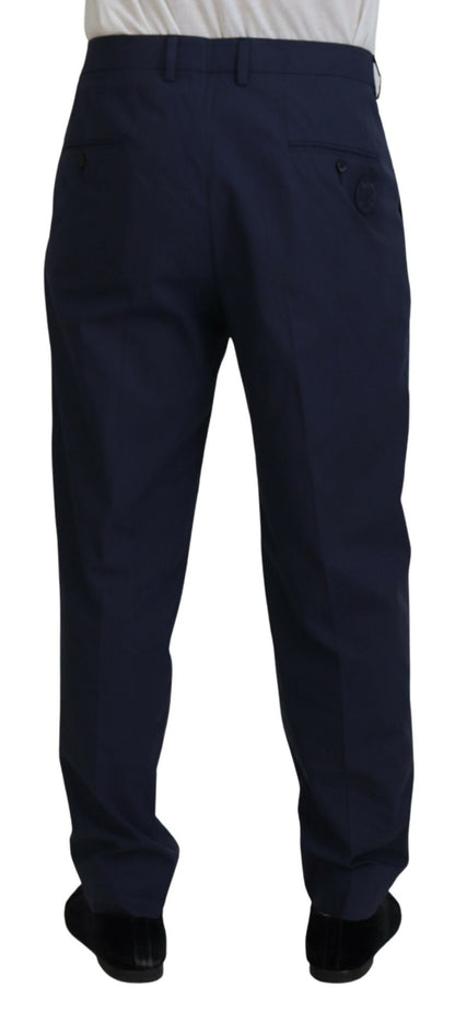 Dolce &amp; Gabbana Elegante dunkelblaue Chino-Anzughose