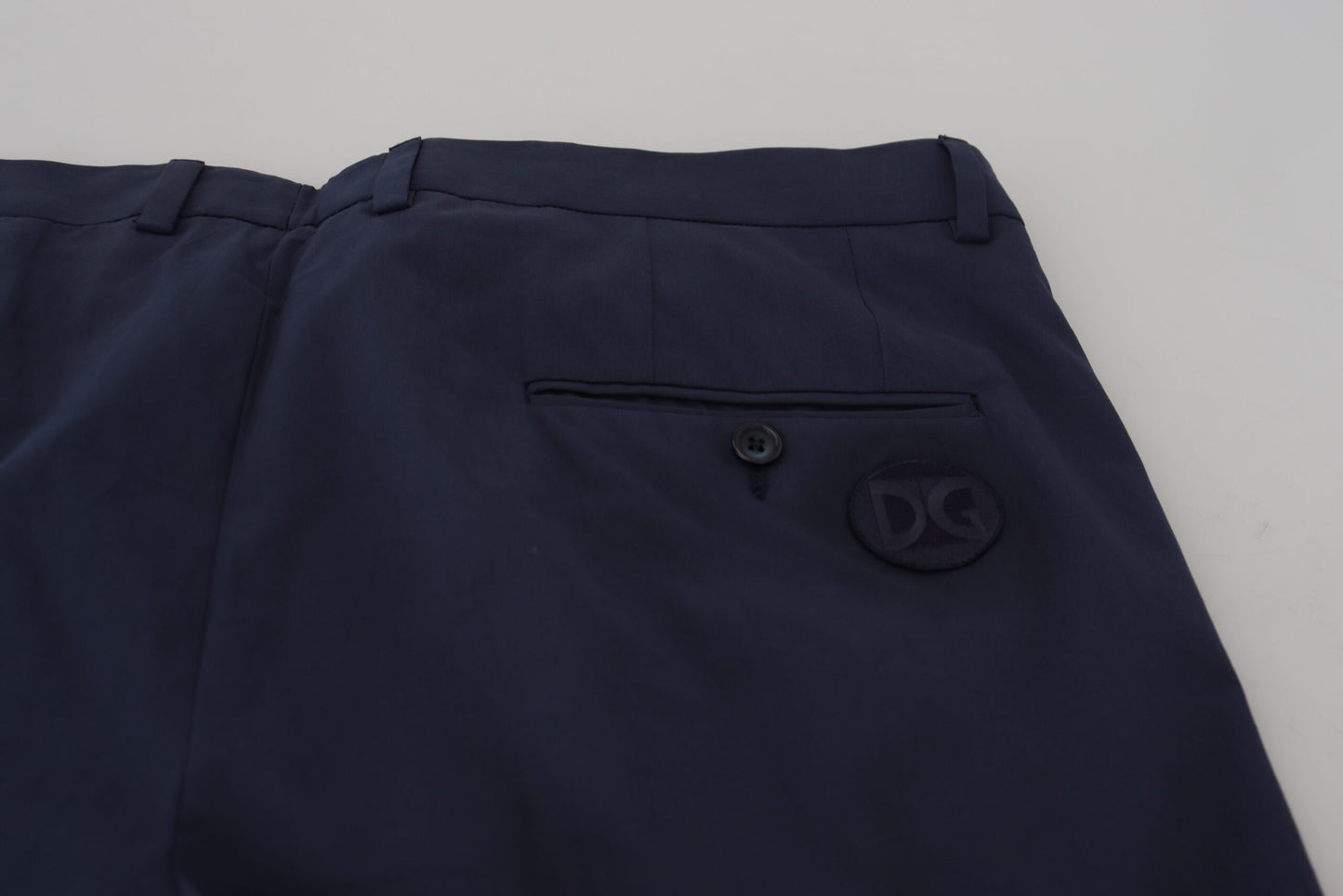 Dolce &amp; Gabbana Elegante dunkelblaue Chino-Anzughose