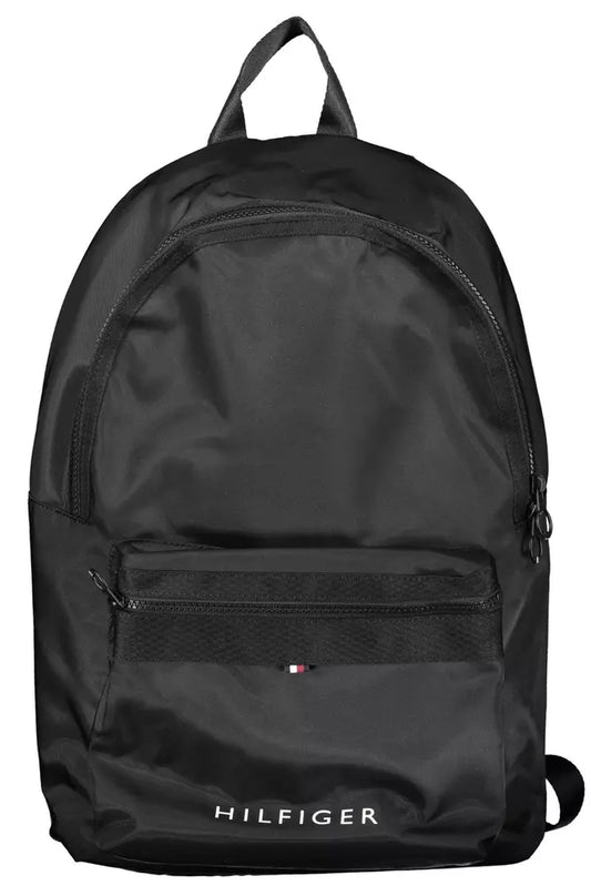 Tommy Hilfiger – Schwarzer Polyester-Rucksack für Herren