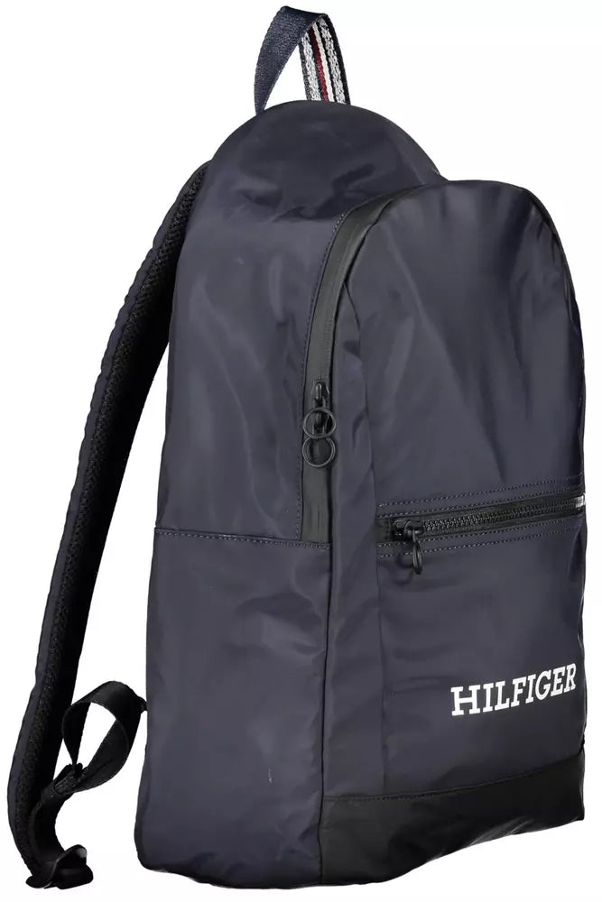 Tommy Hilfiger – Blauer Polyester-Rucksack für Herren