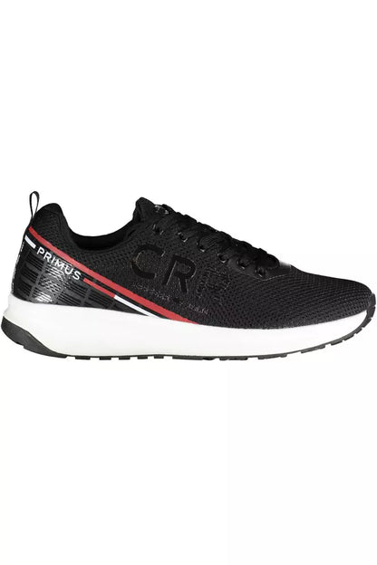 Carrera Herren Sneaker aus Ökoleder, Schwarz