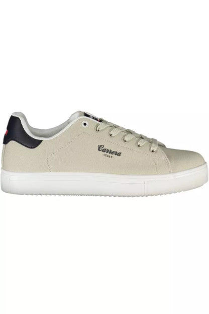 Carrera Beige Polyethylen Herren Sneaker