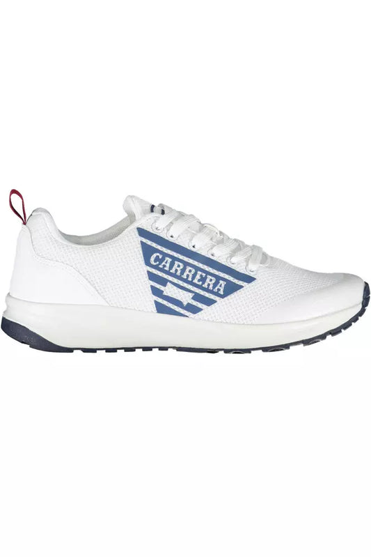 Carrera Weißer Polyethylen Herren Sneaker