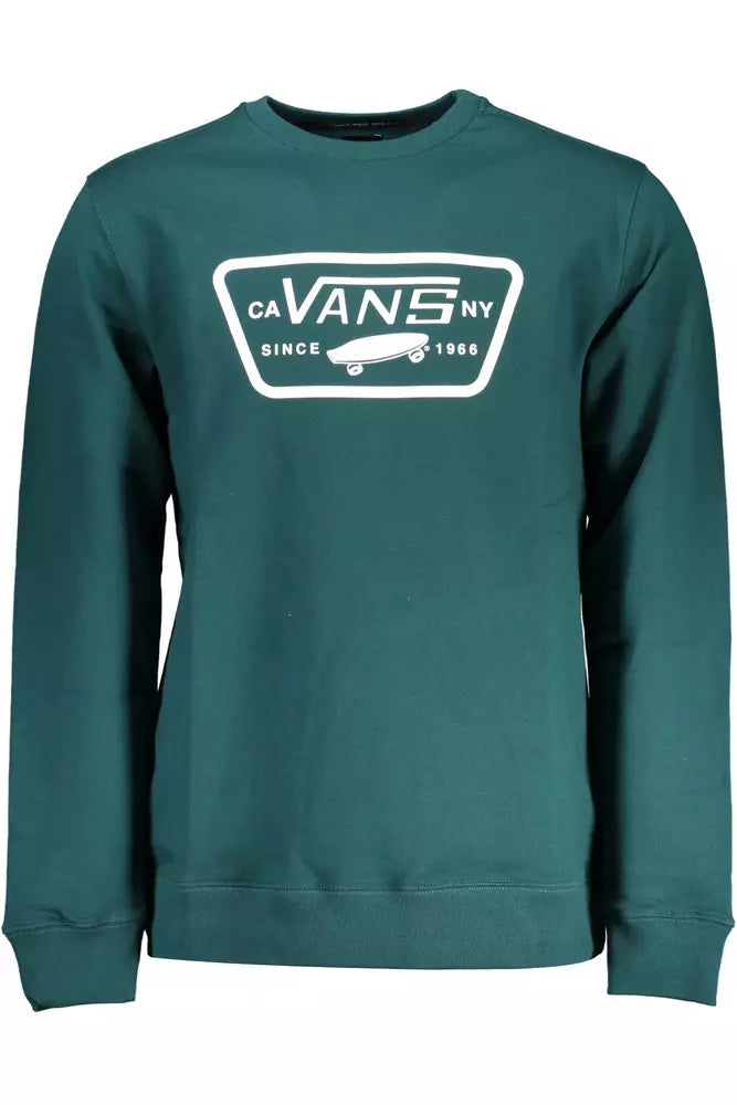 Vans – Grüner Baumwollpullover für Herren