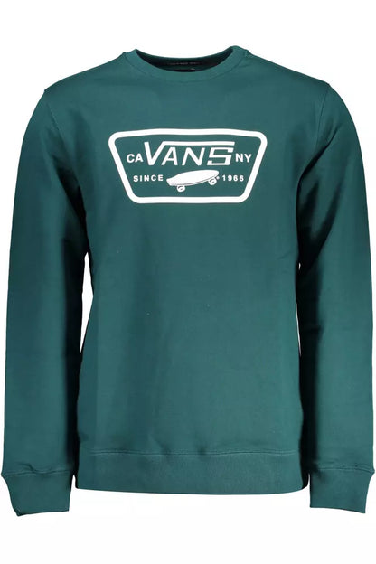 Vans Green Cotton Men Sweater