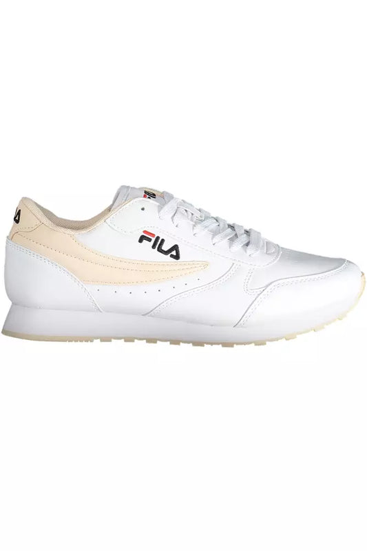 Fila – Weiße Polyethylen-Sneaker für Damen