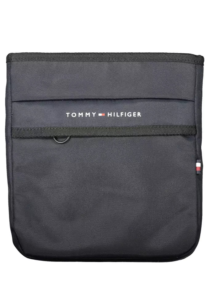 Tommy Hilfiger – Blaue Umhängetasche aus Polyester für Herren