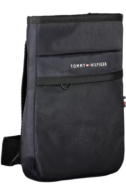 Tommy Hilfiger – Blaue Umhängetasche aus Polyester für Herren