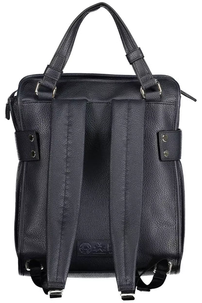 La Martina Blauer Polyethylen Damen Rucksack