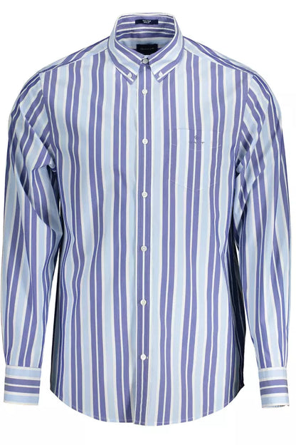 Camicia in cotone azzurro