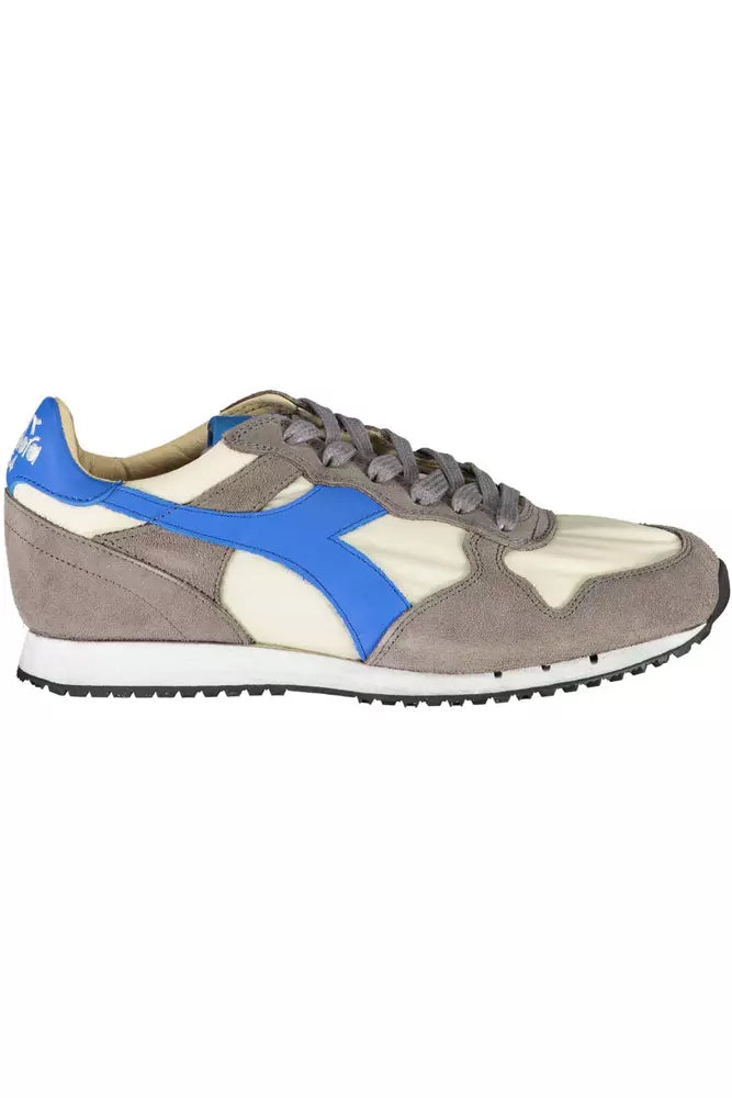 Diadora Damen-Sneaker aus grauem Leder