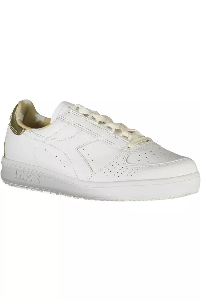 Sneaker In Tessuto Bianco