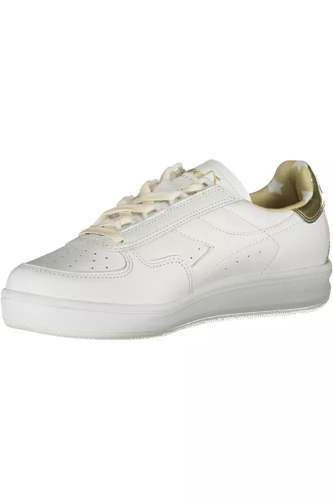 Sneaker In Tessuto Bianco