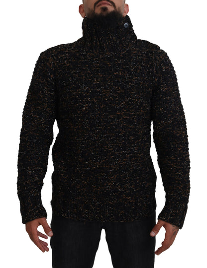 Dolce &amp; Gabbana Eleganter Rollkragenpullover aus luxuriöser Wollmischung