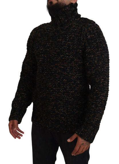 Dolce &amp; Gabbana Eleganter Rollkragenpullover aus luxuriöser Wollmischung