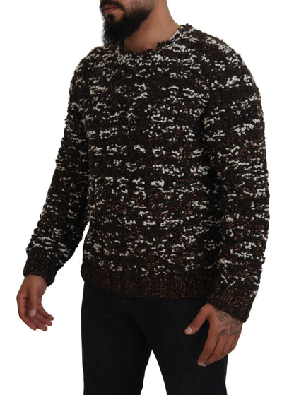 Dolce &amp; Gabbana Eleganter Strickpullover in Bronze