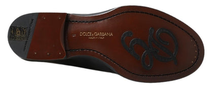 Mocassini pantofola in pelle nera scarpe cucite