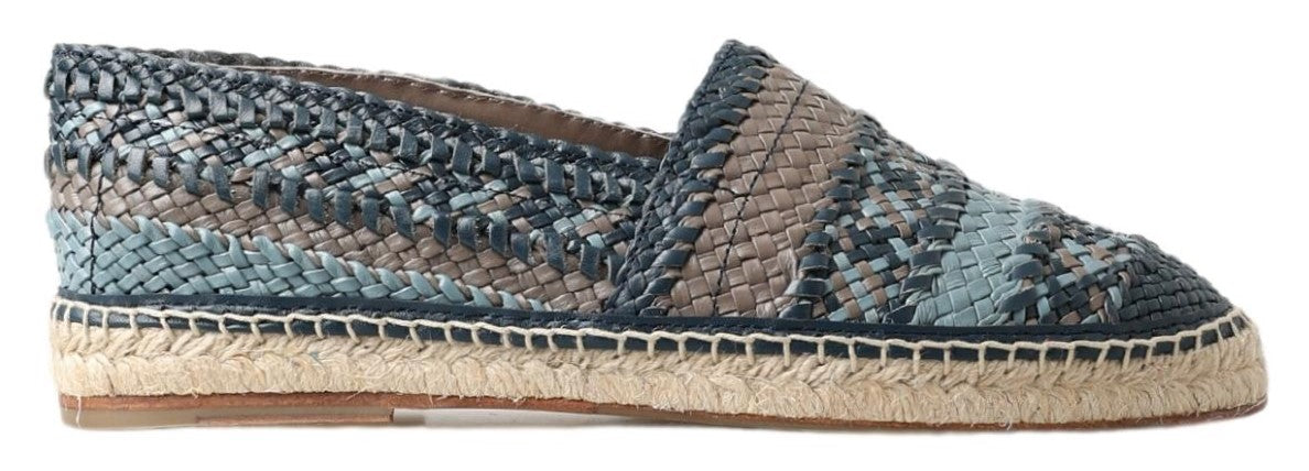 Dolce &amp; Gabbana Prächtige Espadrilles aus gewebtem Leder