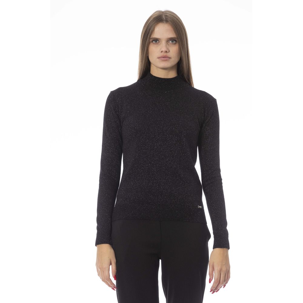 Baldinini Trend Black Cashmere Women Sweater