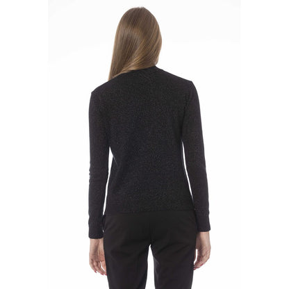 Baldinini Trend Schwarzer Kaschmir Damen Pullover