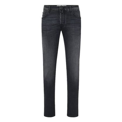 Jacob Cohen Elegante Slim Fit-Stretch-Jeans in Schwarz