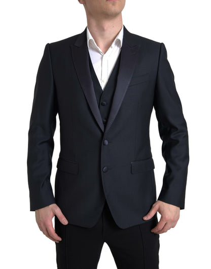 Dolce &amp; Gabbana Eleganter, zweiteiliger Martini-Anzug im Slim Fit