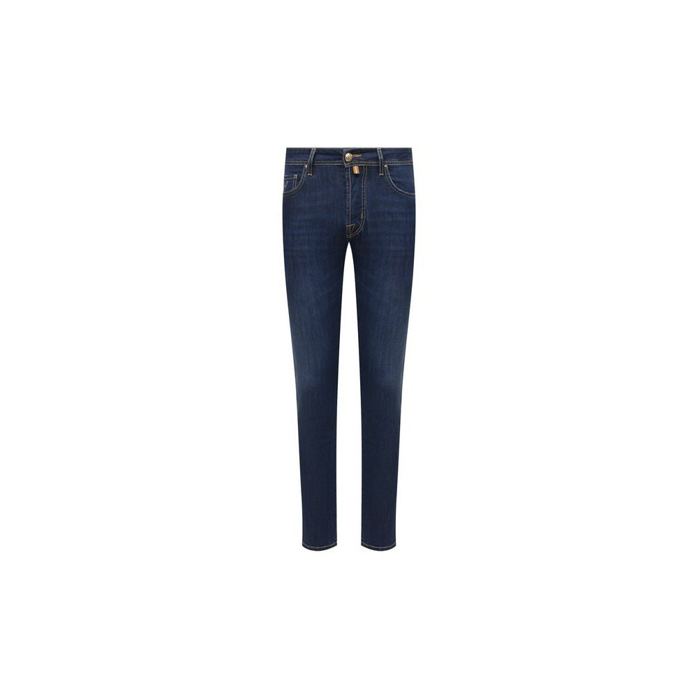 Jeans e pantaloni in cotone blu