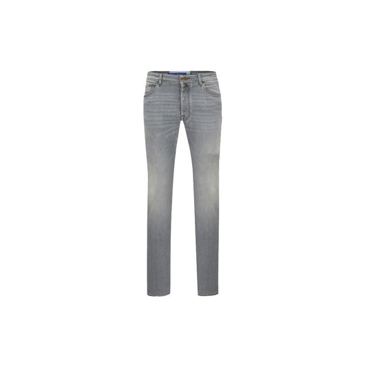 Jacob Cohen Eleganter Slim Fit-Jeansstoff in Grau