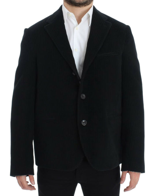 Schwarzer Manchester MARTINI-Blazer