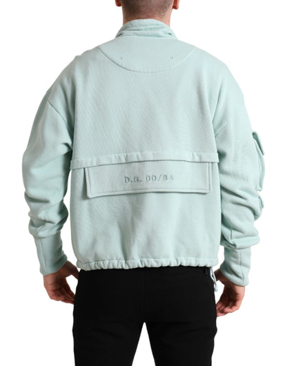 Dolce &amp; Gabbana Schicker mintgrüner Pullover