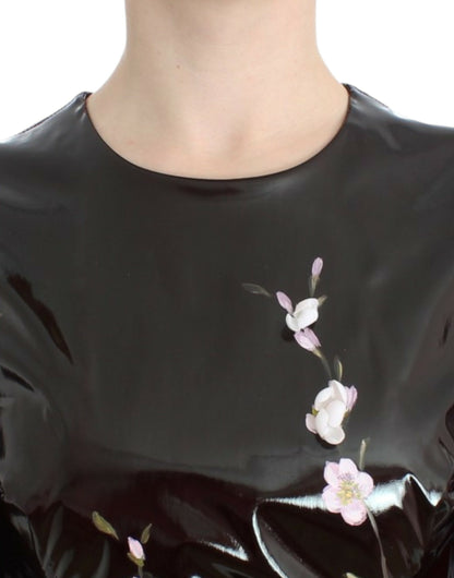 Dolce &amp; Gabbana Elegantes Etuikleid mit Blumenverzierung