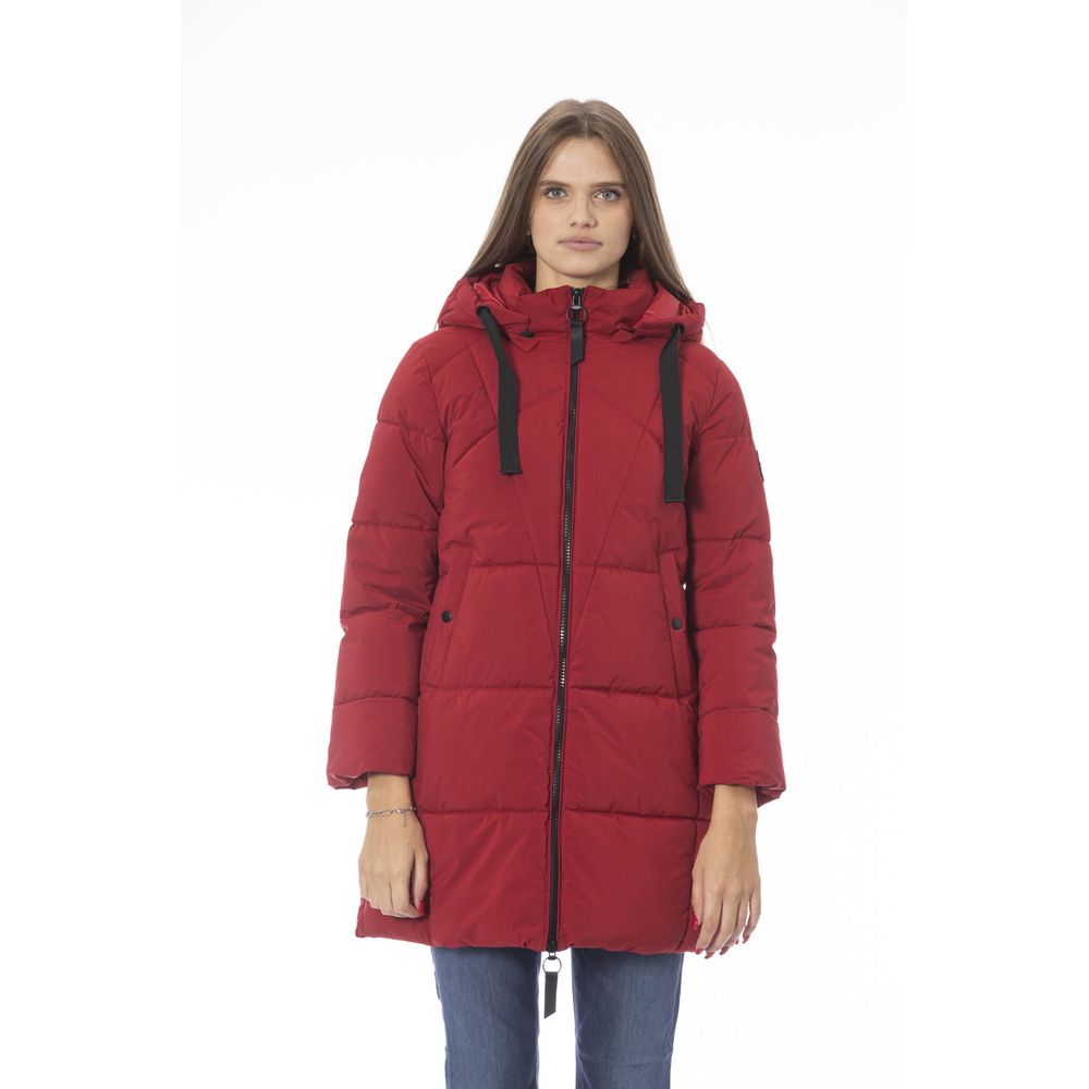 Baldinini Trend Red Polyester Women Jacket