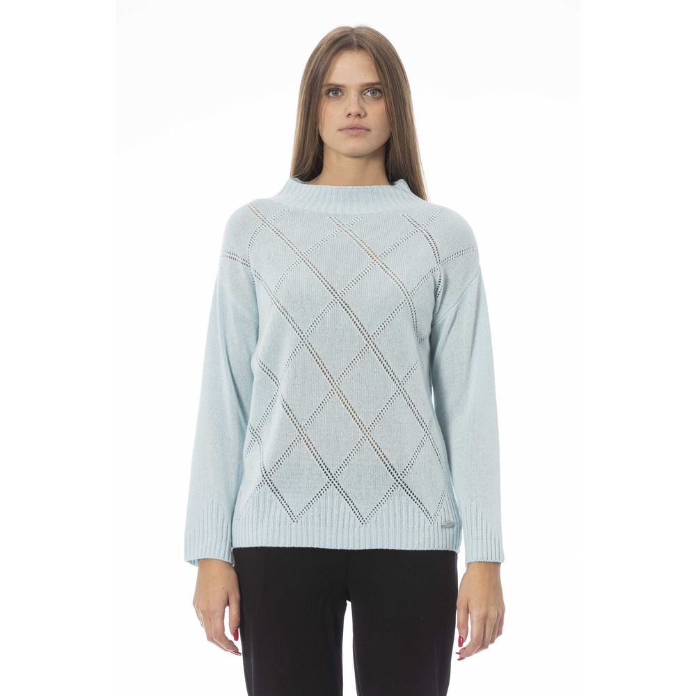 Maglione in Lana Azzurro