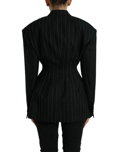 Dolce &amp; Gabbana Eleganter gestreifter Blazer aus Schurwolle