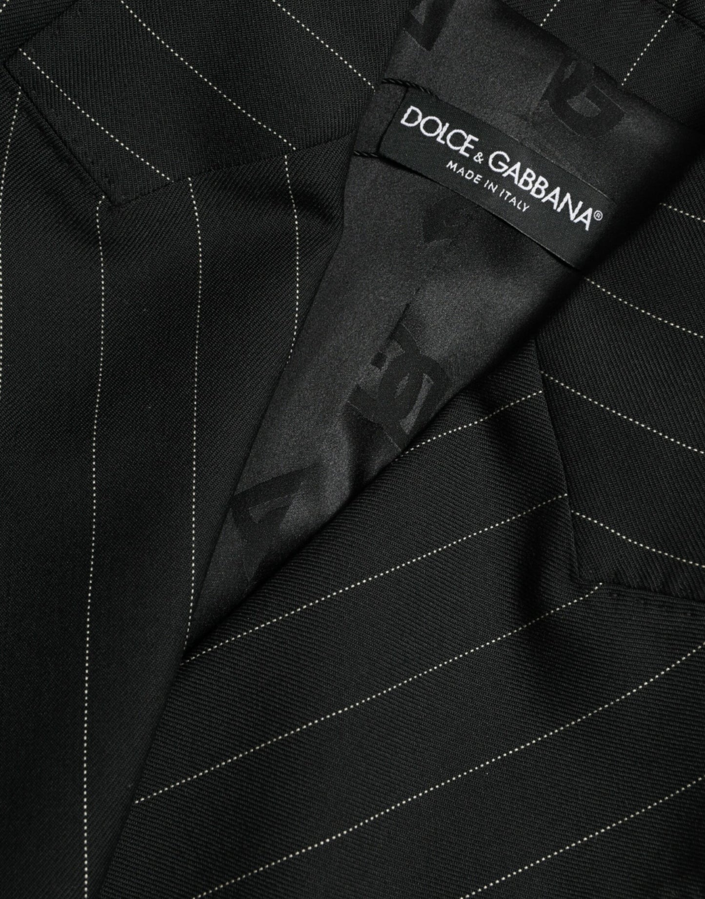 Dolce &amp; Gabbana Eleganter gestreifter Blazer aus Schurwolle