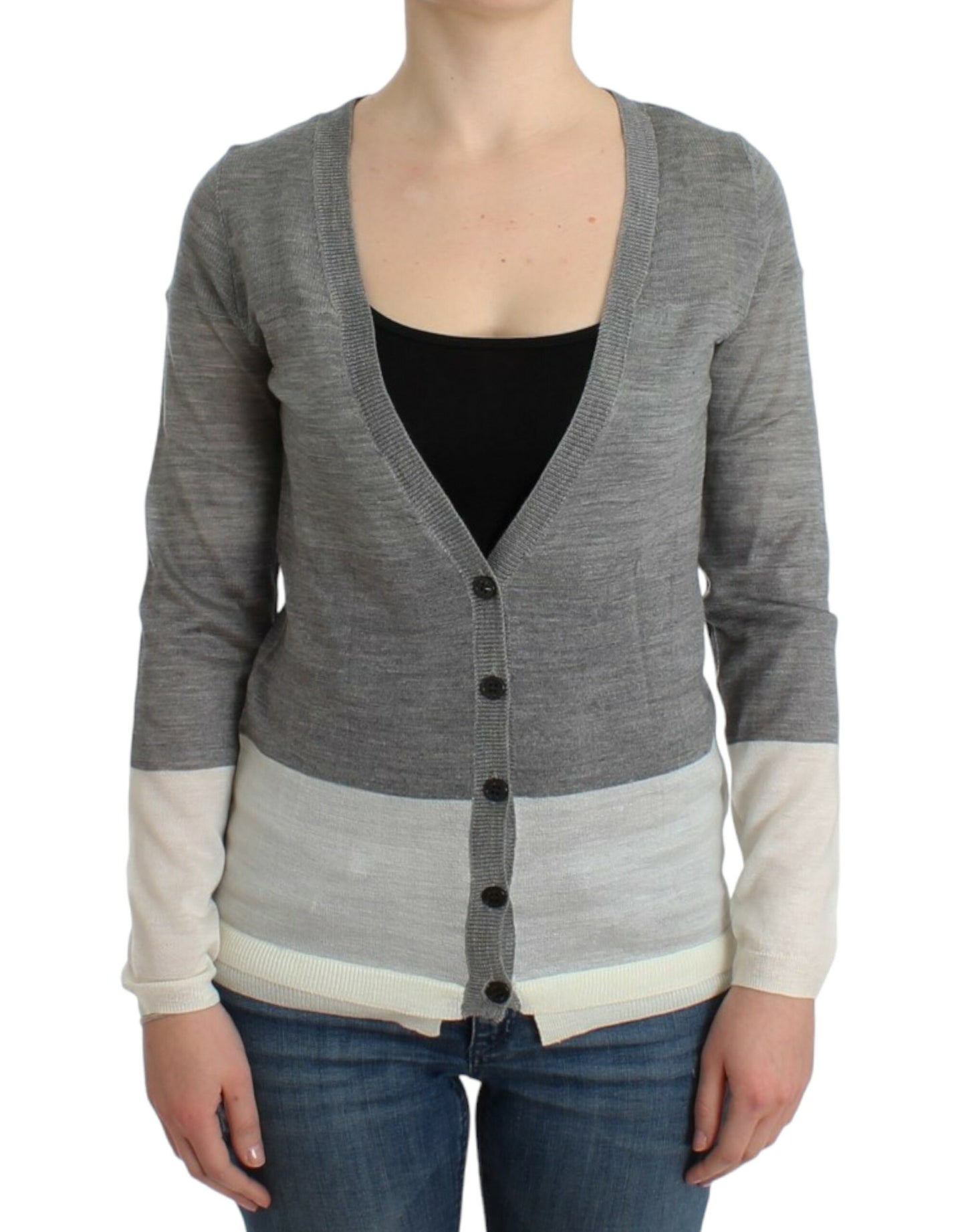 Cardigan leggero grigio