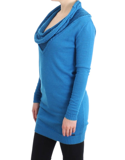 Maglione girocollo blu