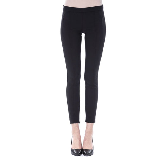 Jean et pantalon en polyester noir