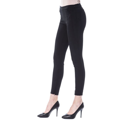 Schwarze Jeans und Hose aus Polyester