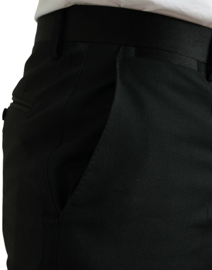 Elegante Slim Fit-Anzughose aus Wolle von Dolce &amp; Gabbana