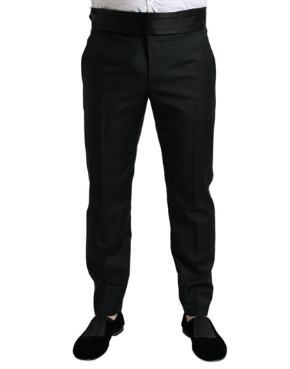 Elegante Slim Fit-Anzughose aus Wolle von Dolce &amp; Gabbana