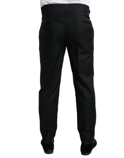 Elegante Slim Fit-Anzughose aus Wolle von Dolce &amp; Gabbana