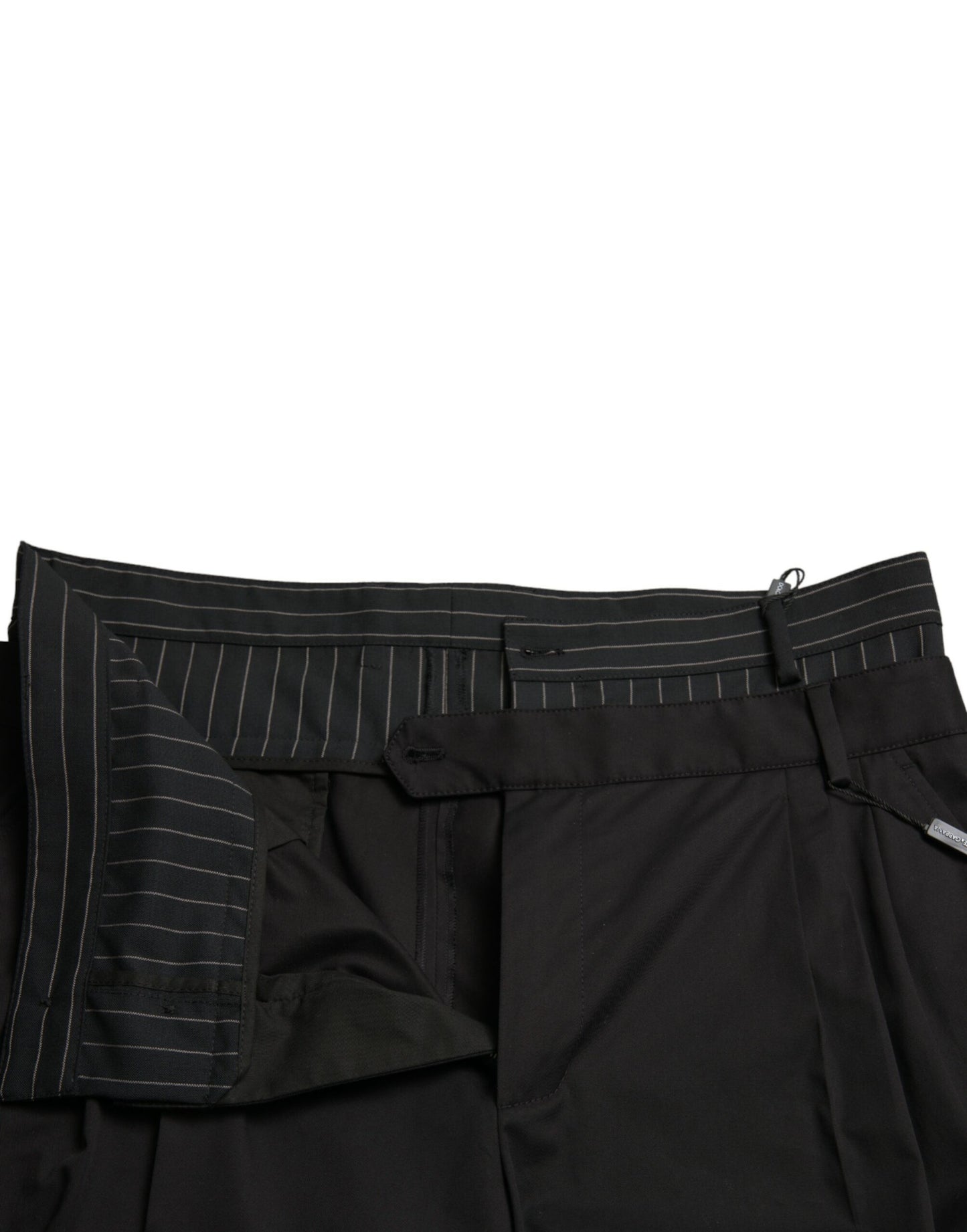 Bermuda cargo cargo elasticizzati in cotone nero