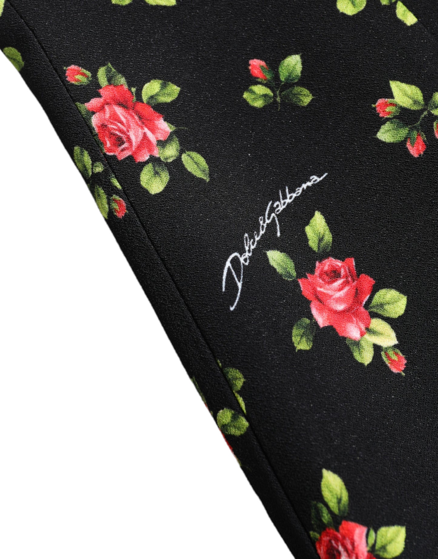 Dolce &amp; Gabbana Elegantes Top aus Seidenmischung mit Blumenmuster