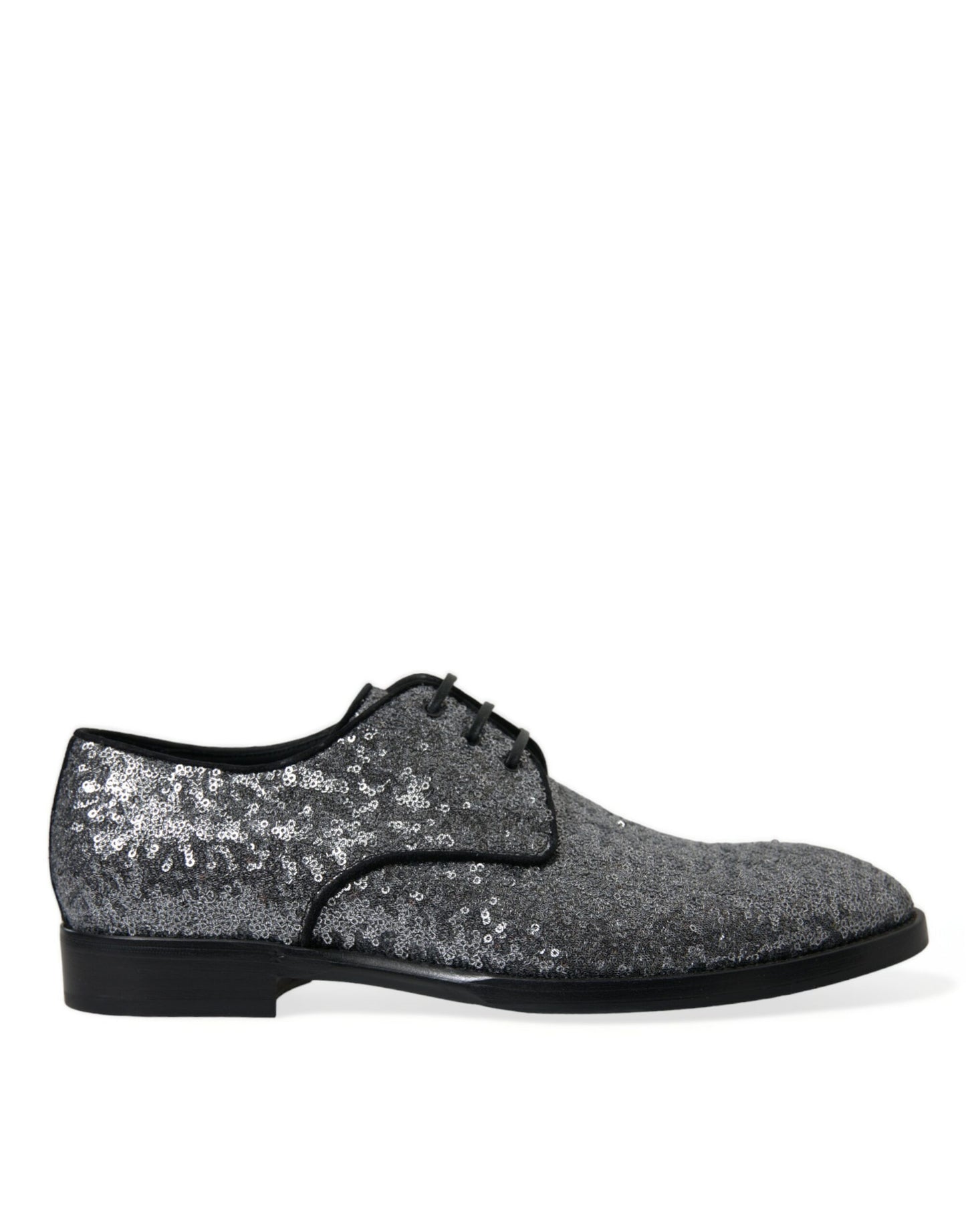 Dolce &amp; Gabbana – Exquisite Derby-Abendschuhe mit Pailletten