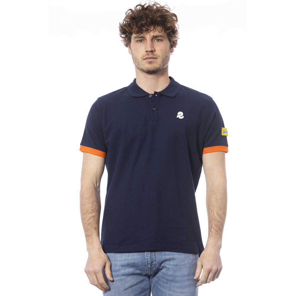 Invicta Poloshirt aus Baumwolle für Herren, Blau